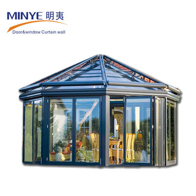 Modischer Stil 2020 Customized Aluminium Glashaus Sonnenzimmer mit anpassbarem Design