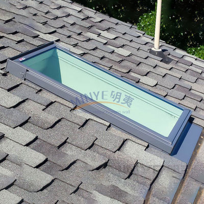 Doppelgehärtetes Glas-Aluminium-Dachfenster mit Glasfasernetz