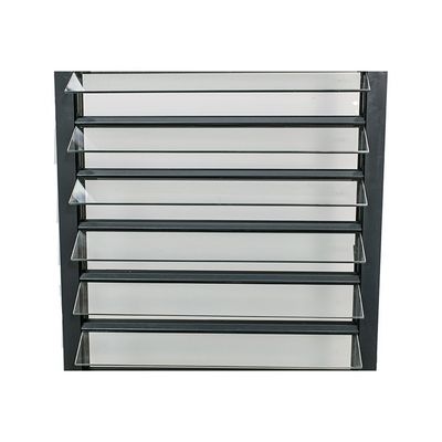 Modernes Design Einzel-Doppel-Temperierung Beschichtung Low-E Jalousie Fenster Aluminiumrahmen