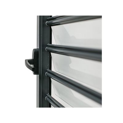 Modernes Design Einzel-Doppel-Temperierung Beschichtung Low-E Jalousie Fenster Aluminiumrahmen