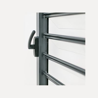Modernes Design Einzel-Doppel-Temperierung Beschichtung Low-E Jalousie Fenster Aluminiumrahmen