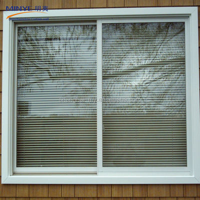 Schiebefenster für Büroräume mit Aluminiumverkleidung und chinesischer Top-Hardware