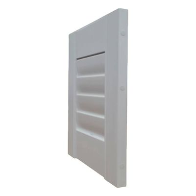 Ökonomie Aluminiumlegierung Bad Louver Fenster mit winddichten Glas Plantage Fensterläden