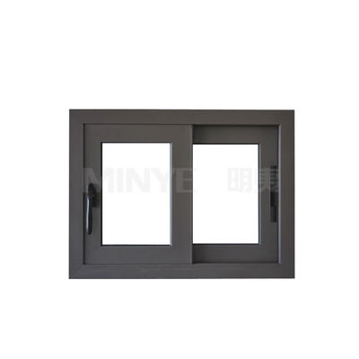 Schiebefenster im Badezimmer-Stil aus PVC-Profil mit Fliegenschirm und deutscher Hardware