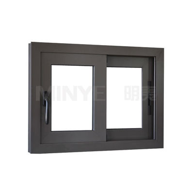 Schiebefenster im Badezimmer-Stil aus PVC-Profil mit Fliegenschirm und deutscher Hardware
