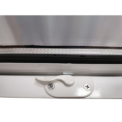 Shanghai Vinyl vertikal gleitendes Fenster mit 1,2 mm Verstärkung Stahl und Hardware