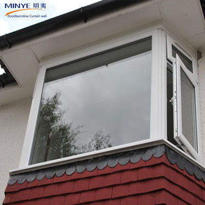 Doppelglas, maßgeschneiderte Größe Upvc/Pvc-Fenster für Wärme- und Schalldämmung