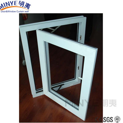 Doppelglas, maßgeschneiderte Größe Upvc/Pvc-Fenster für Wärme- und Schalldämmung