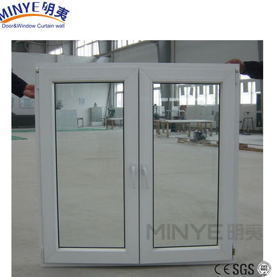 Doppelglas, maßgeschneiderte Größe Upvc/Pvc-Fenster für Wärme- und Schalldämmung