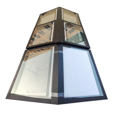 Sonnenschirm und wasserdichtes Doppelgehärtetes Glas Elektro-Schalter Aluminium-Scheinwerferfenster