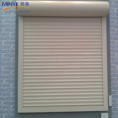 Fertiggefertigte Aussenklappläden für Industrie-Aluminium-Rollenschleifer Garagentüren