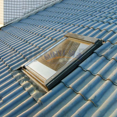 Elektrische Schalter Sonnenschirm und wasserdichtes Doppelgehärtetes Glas Aluminium Skylight Fenster