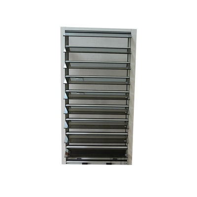Modernes Design Pulverbeschichtung Aluminium Profil Handbuch Offene Frostglasplantage Fensterläden