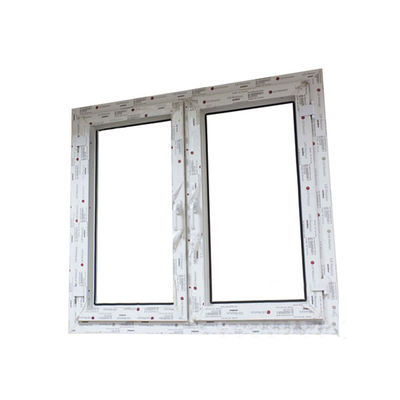 UPVC-/PVC-Fensterfassungen für Toiletten, Windwiderstand 3500 Pa, Swing-Open-Stil