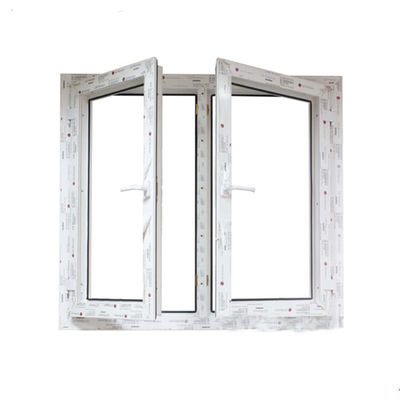 UPVC-/PVC-Fensterfassungen für Toiletten, Windwiderstand 3500 Pa, Swing-Open-Stil
