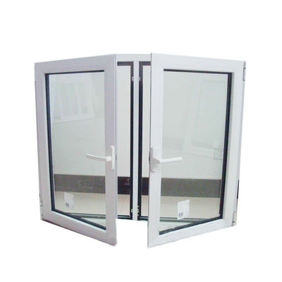 UPVC-/PVC-Fensterfassungen für Toiletten, Windwiderstand 3500 Pa, Swing-Open-Stil