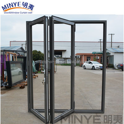 Moderne Design-Stil individuell angepasste Größe Eisen Grill Fenster Tür Designs/Glas Klapptür