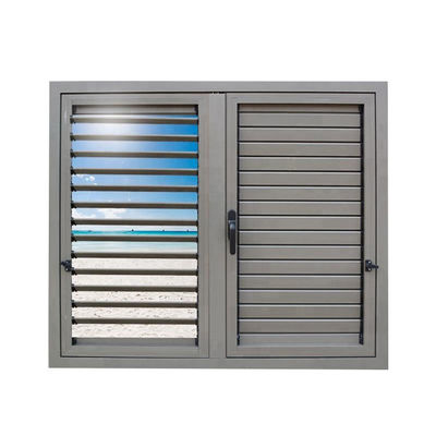 Aluminiumprofilrahmen 6063-T5 Festpflanzungsläden für Schönheits- und Sicherheitsläden