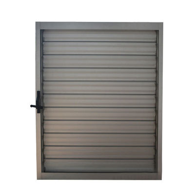 Aluminiumprofilrahmen 6063-T5 Festpflanzungsläden für Schönheits- und Sicherheitsläden
