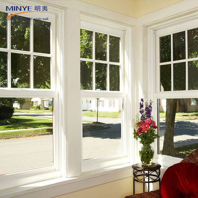 Swing Open Weiß Aluminium Glas Fenster mit spanischem Design aus Shanghai