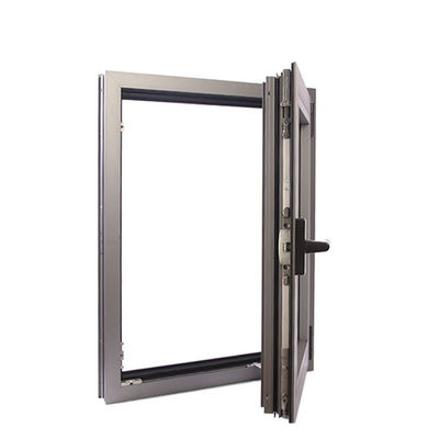 Gute Dichtung Thermal Break Aluminium Neigungs- und Drehfenster mit doppelt gehärtetem Glas