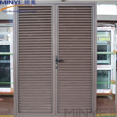 Design-Aluminium-Gehäuse Türen mit kundenspezifischen Louver Größe und Pulverbeschichtung Finish