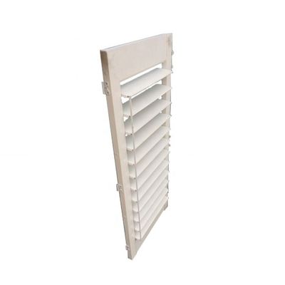 Horizontales Öffnungsmuster Frankreich PVC-Riegel/Louver Plantage Moderne Gestaltung