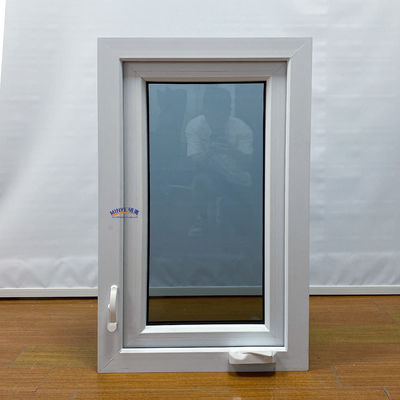 Kunststoffrahmen Doppelfenster-PVC-Gehäusefenster für den amerikanischen Wohnmarkt