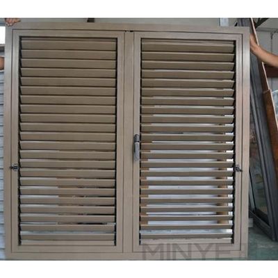 Plantagenläden Aluminium Sonnenschirm Schieferfenster mit vertikaler Öffnungsart