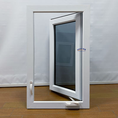 Maßgeschneiderte Größe Weiß Upvc Fenster Doppelverglasung Swing Pvc Casement Fenster für Ihre