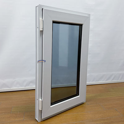 Maßgeschneiderte Größe Weiß Upvc Fenster Doppelverglasung Swing Pvc Casement Fenster für Ihre