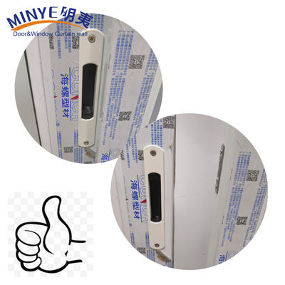 Wasserdichte und Winddichte UPVC-Rahmen Glasschiebetür für den Südwest-Design-Stil