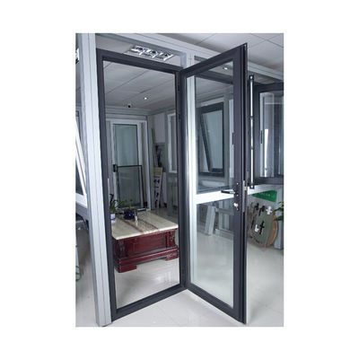 Eingangsglas-Scharniertür mit chinesischer Hardware und Aluminiumlegierung