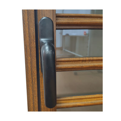Holzkorn-Design Aluminium-Glasläden Tür für Innenräume und ISO9001 CE-Zertifizierung