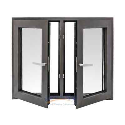 Aluminium Extrusionshaus Fensterpläne für Gehäuse Fenster Weiß Profil Farbe zu erfüllen