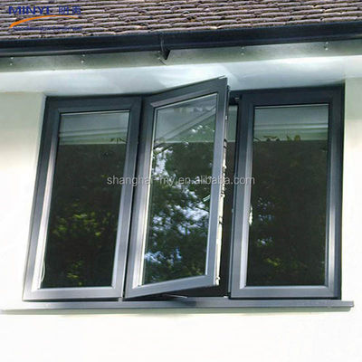 Hochaluminium-Floor-to-Ceiling-Fenster mit Nylon-Bildschirm und Profildicke von 3,0 mm