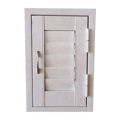 Anti-Mücken-Glasfaser-Bildschirm PVC-Gehäuse-Riegelfenster mit chinesischer Top-Hardware