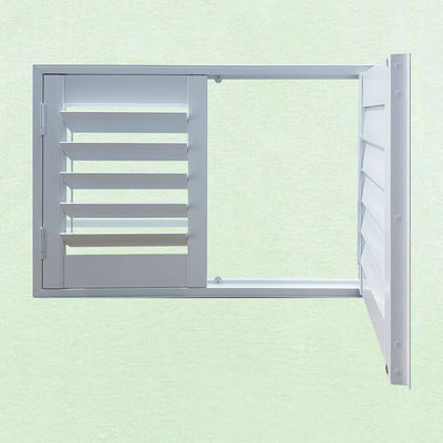 Deutschland Hardware und Glasfaser-Bildschirm Vertikale Schleife Neigungsstange für Gartenfenster