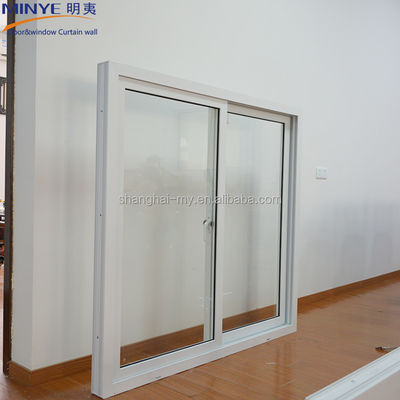 Upvc- oder Vinylglasschiebe Hurrikan-Einschlag Fenster und Türen mit Magnetbildschirm