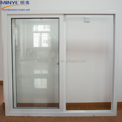 Upvc- oder Vinylglasschiebe Hurrikan-Einschlag Fenster und Türen mit Magnetbildschirm