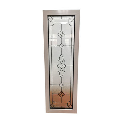 Aluminium Balkon Eckfenster mit horizontaler Öffnung und gehärtetem Glasrahmen
