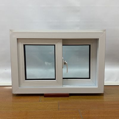 Schwarz außen Weiß innen PVC Schiebefenster für Winddichte Leistung