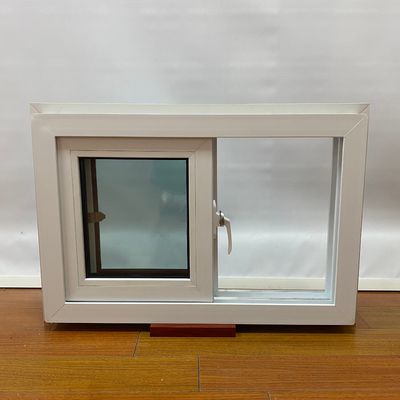 Schwarz außen Weiß innen PVC Schiebefenster für Winddichte Leistung