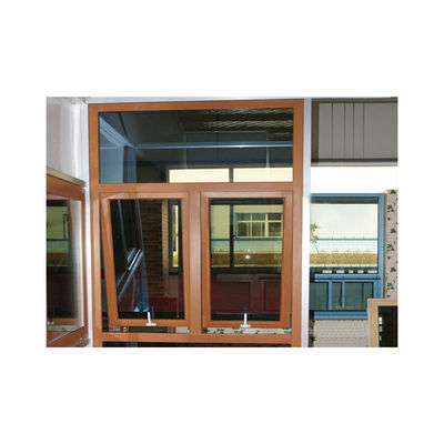 Swing-Open-Style-Aluminium-Badfenster mit Top-Hung-Design und Pulverbeschichtung