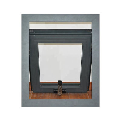 Swing-Open-Style-Aluminium-Badfenster mit Top-Hung-Design und Pulverbeschichtung
