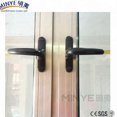 Innenhof-Doppelfenster aus Aluminiumglas mit Rahmen, amerikanischer Stil Doppelfenster