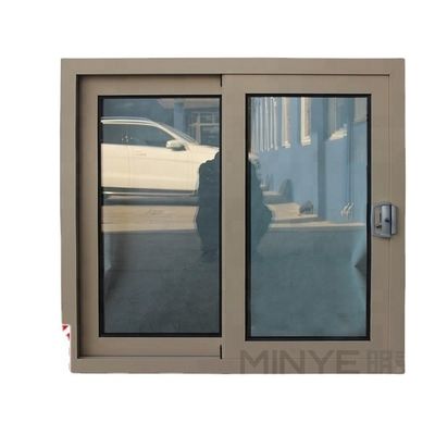 Moderne Design Hurrikan Impact Aluminiumrahmen Außen Schiebefenster für Wohnraum