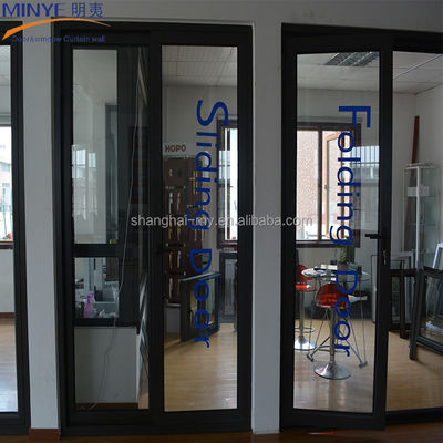 Schiebetüren mit Aluminiumprofil der Serie GOS-S T110 für Konferenzräume Profilstärke 2,0 mm
