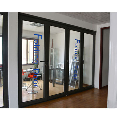 Schalldichte Aluminiumglas-Bi-Fold-Tür für gewerbliche Gebäude