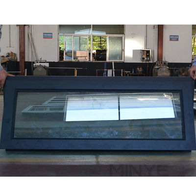 Doppelgehärtetes Glas Fenster Standard-Badfenster Größe für Aluminiumprofil